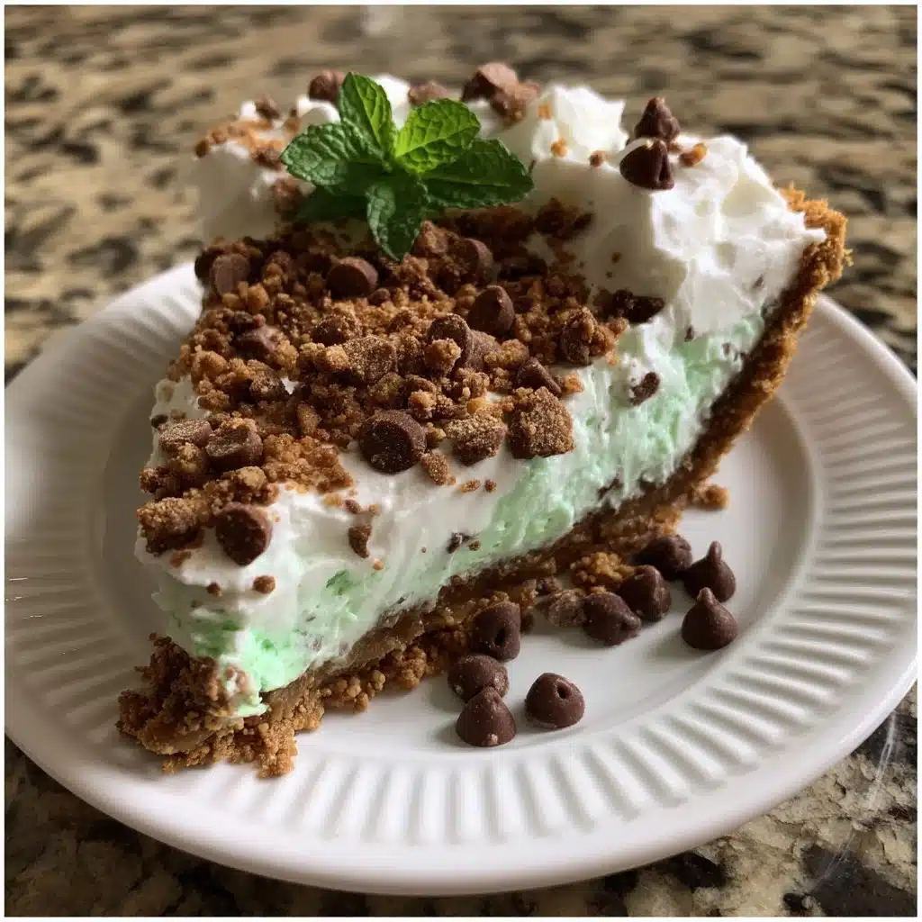 St. Patrick’s Grasshopper Pie 1 St. Patrick’s Grasshopper Pie