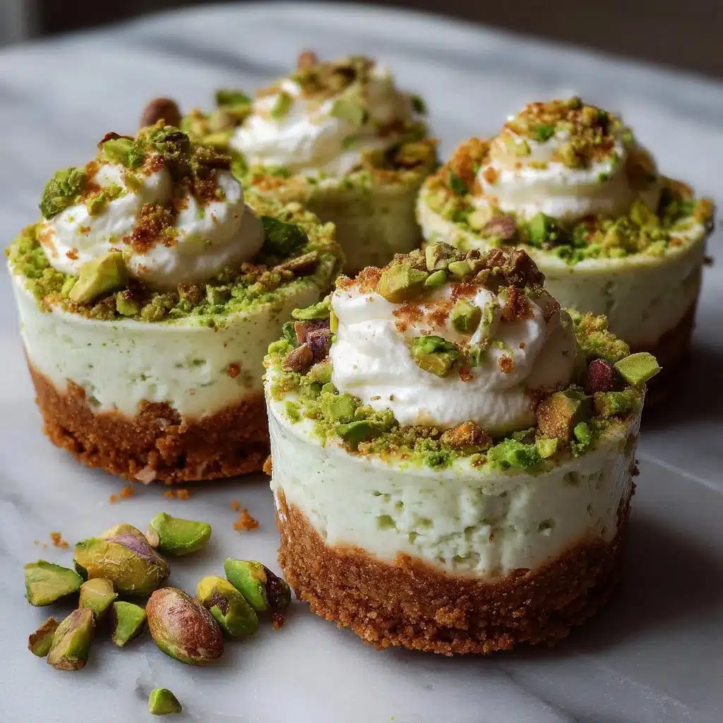 St. Patrick’s Pistachio Cheesecake Cups 3 St. Patrick’s Pistachio Cheesecake Cups