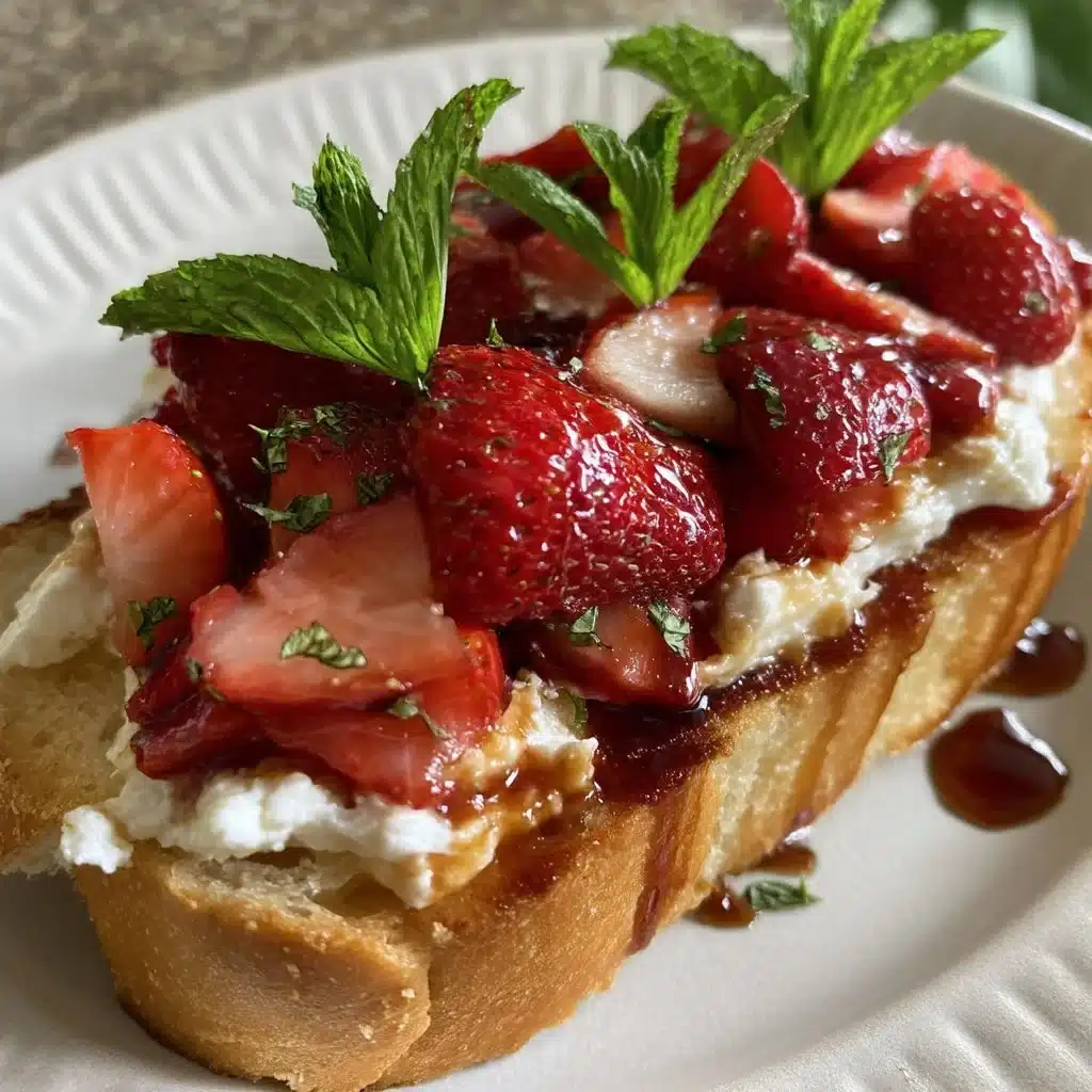 Strawberry Mascarpone Bruschetta 5 Strawberry Mascarpone Bruschetta