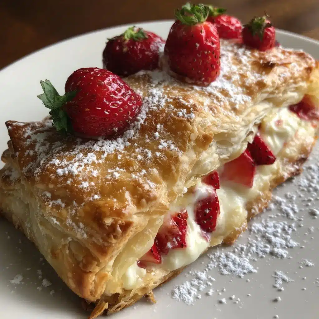 Strawberry Mascarpone Strudel 5 Strawberry Mascarpone Strudel