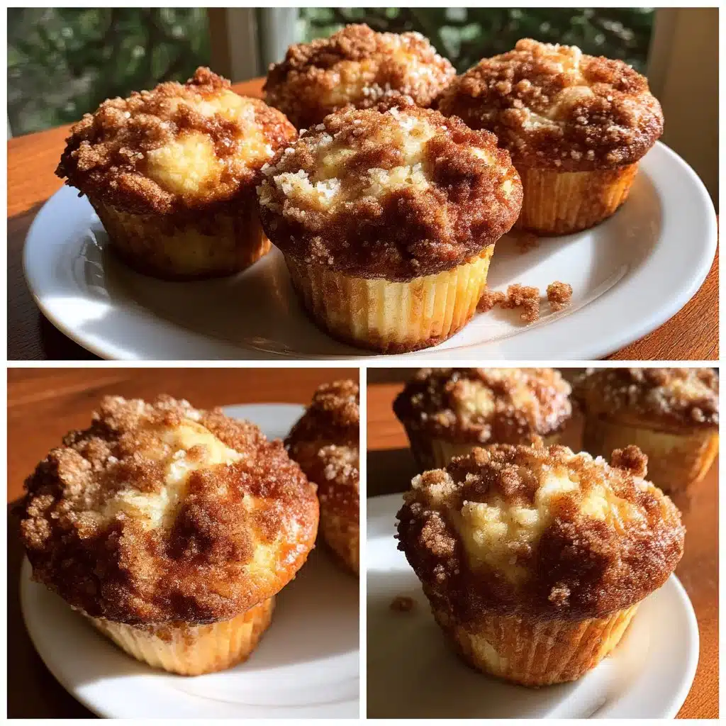 Vanilla Ricotta Muffins with Streusel Topping