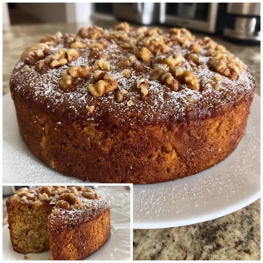 Warm and Cozy Italian Walnut Cake