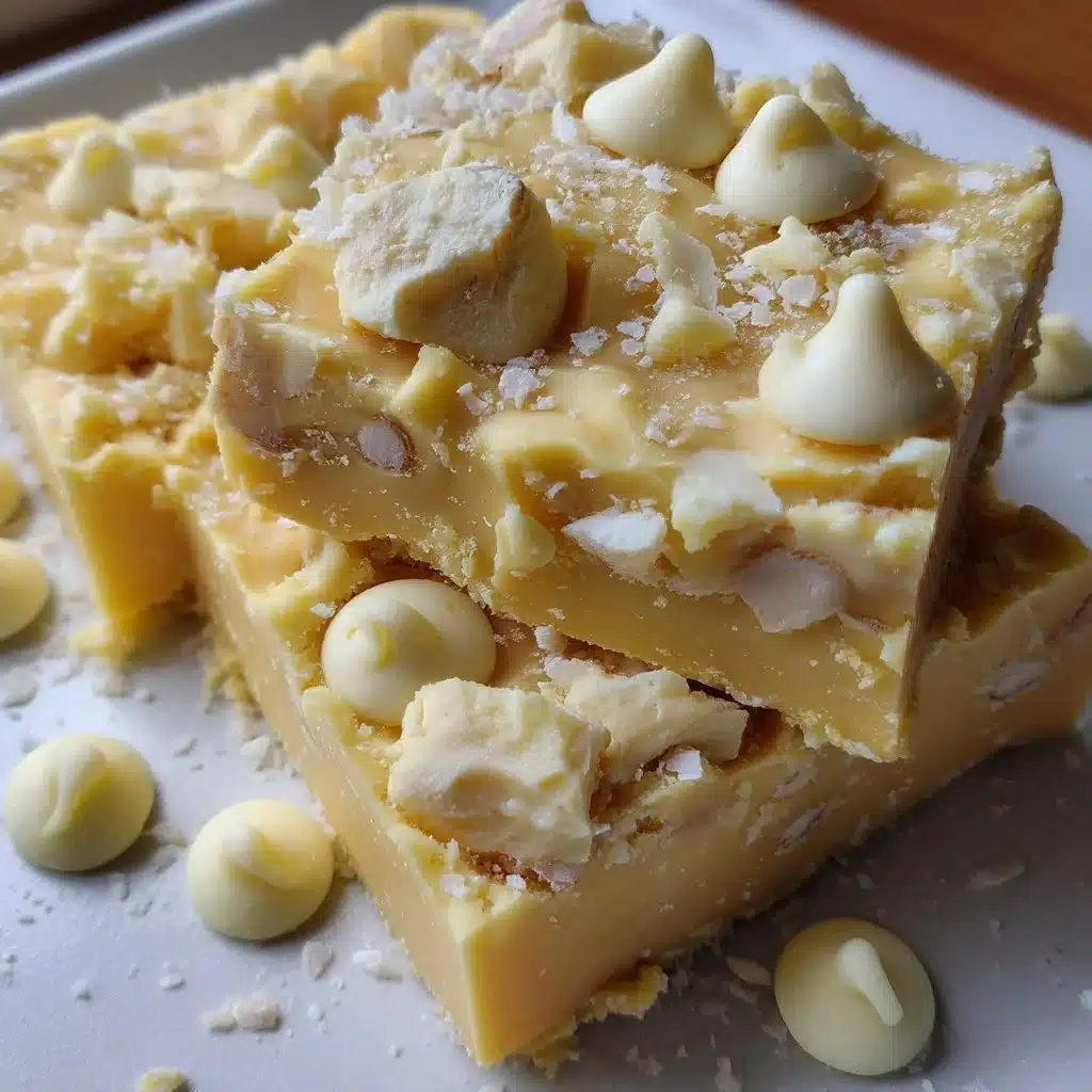 White Chocolate Mascarpone Fudge