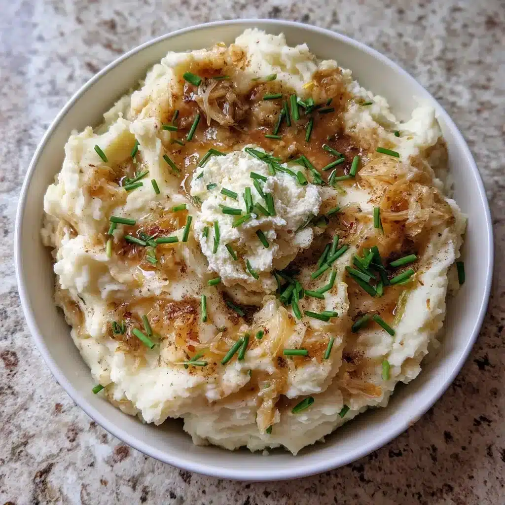 Brown Butter Ricotta Mashed Potatoes