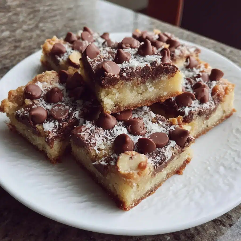 Chocolate Hazelnut Shortbread Bars