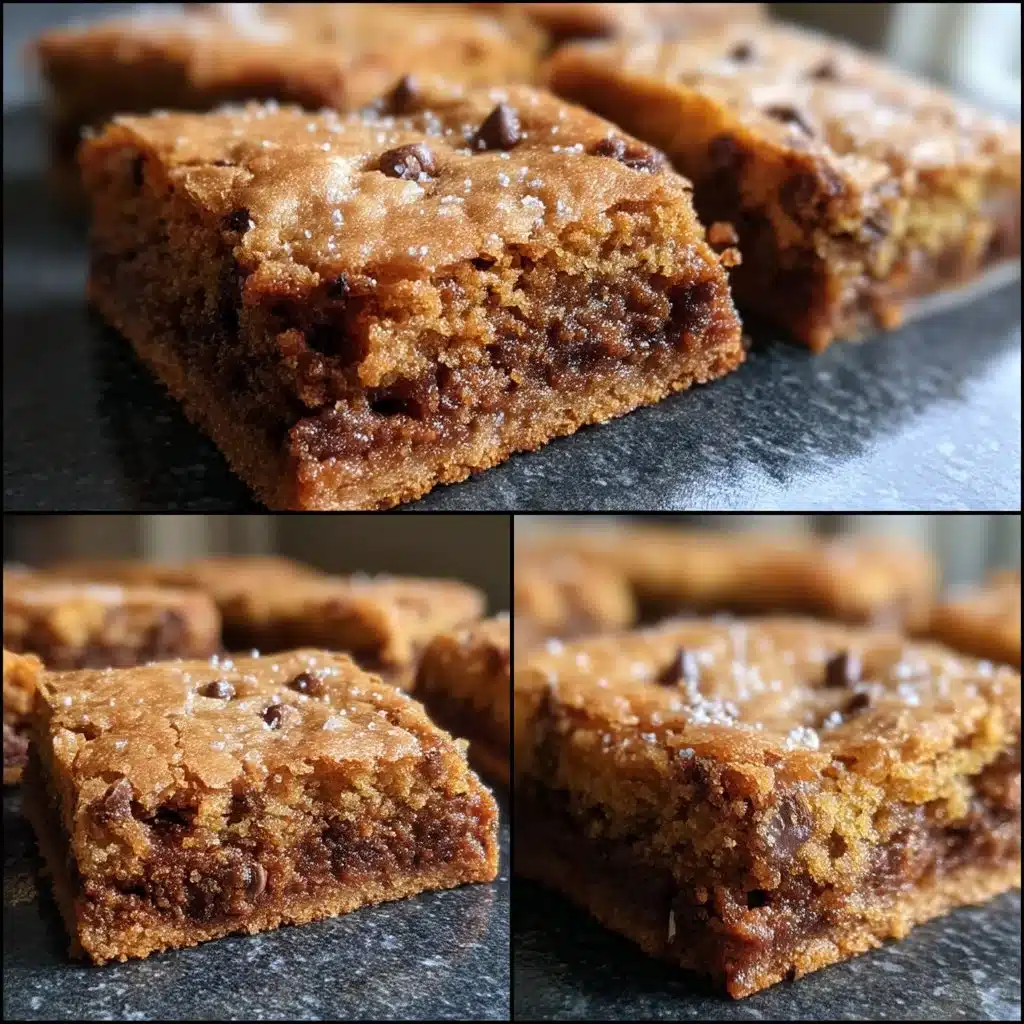 Espresso Brown Sugar Blondie Bars 6 Espresso Brown Sugar Blondie Bars