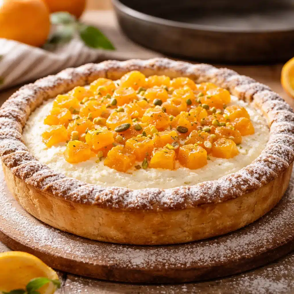 Grandma's Secret Sicilian Ricotta Pie with a Zesty Twist 7 Grandma's Secret Sicilian Ricotta Pie with a Twist of Orange and Cinnamon