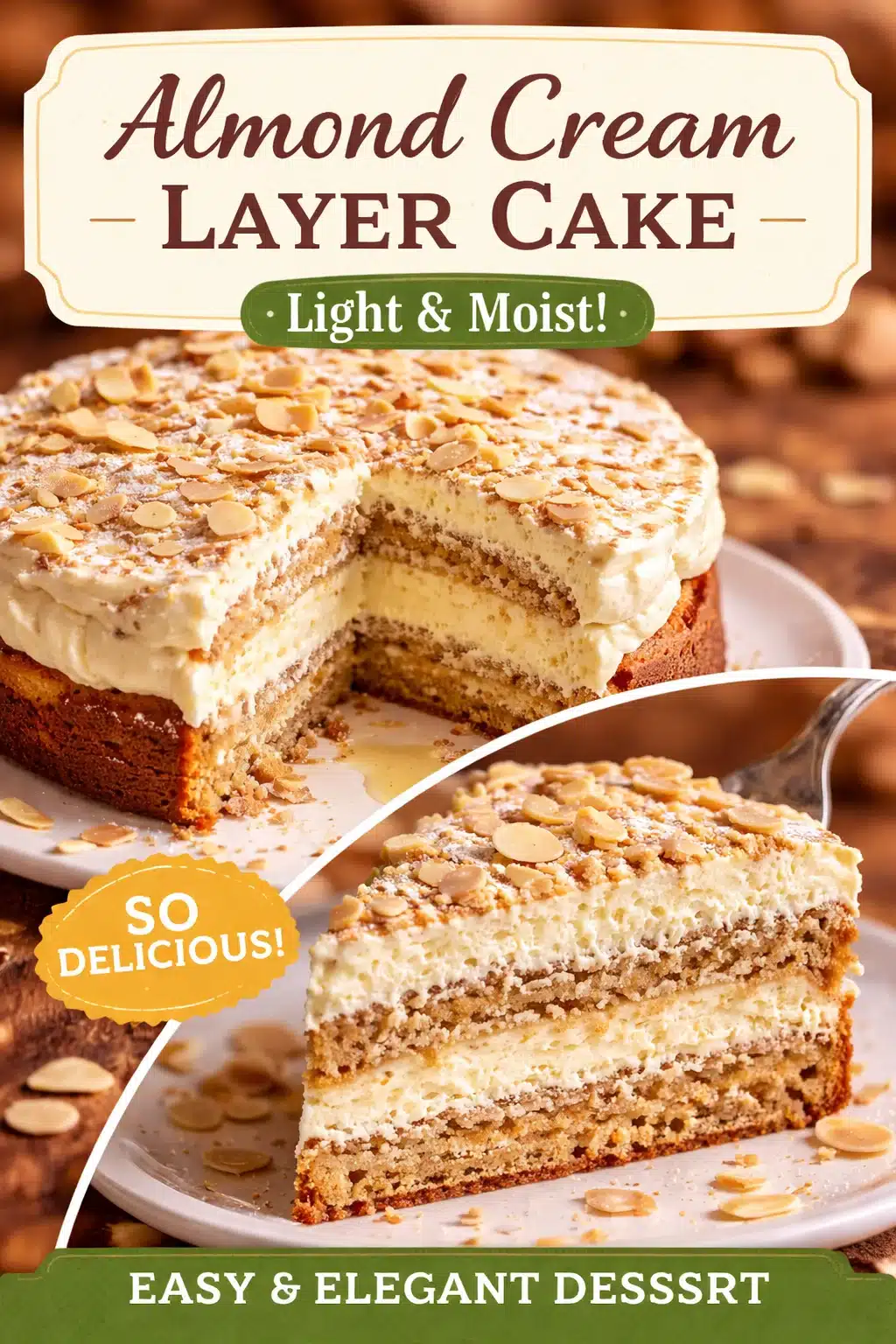 Indulge in Espresso Almond Cake with Ricotta and Limoncello Cream 5 Indulge in Espresso Almond Cake with Ricotta & Limoncello Cream