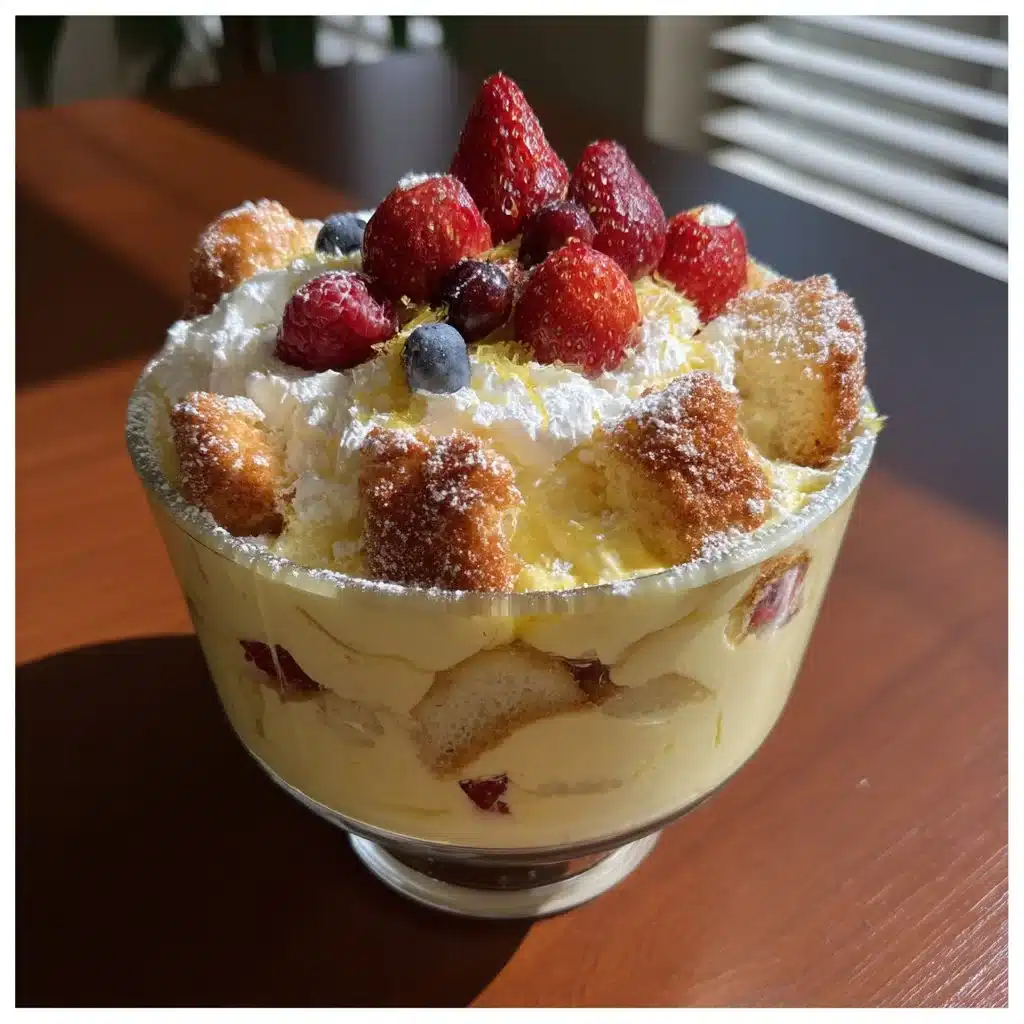 Limoncello Tiramisu Trifle