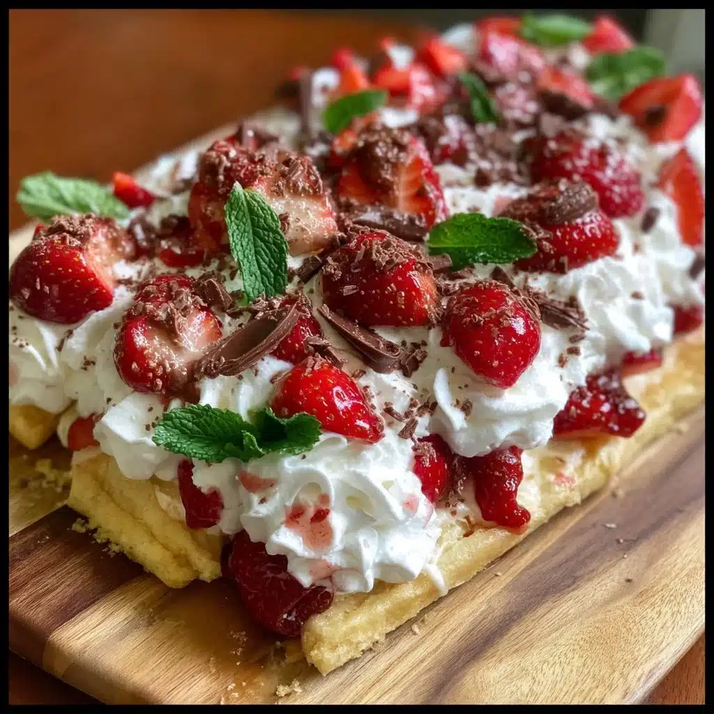 Mother's Day Strawberry Shortcake Dessert Board 4 Mother's Day Strawberry Shortcake Dessert Board