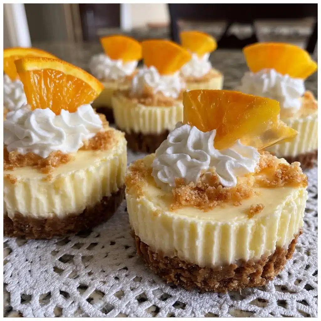 No-Bake Orange Cream Pie Cups dessert with whipped cream and orange zest