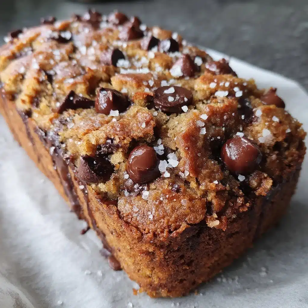 Salted Chocolate Tahini Snack Cake