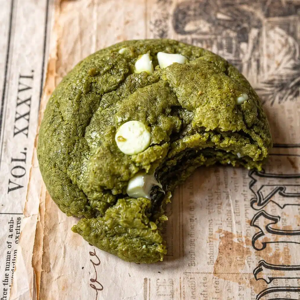 Delicious Matcha White Chocolate Brownies served on a plate, showcasing their chewy texture.