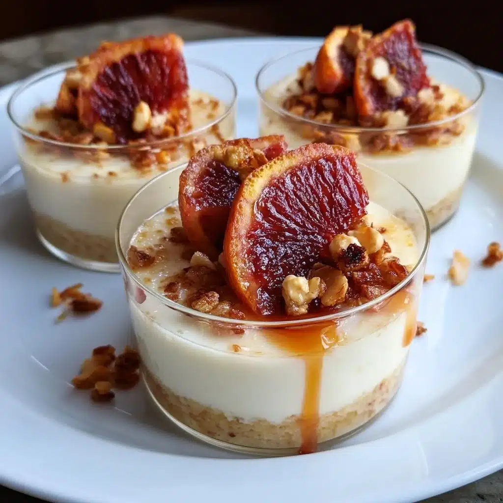 Blood Orange Macadamia Ricotta Pudding Cups