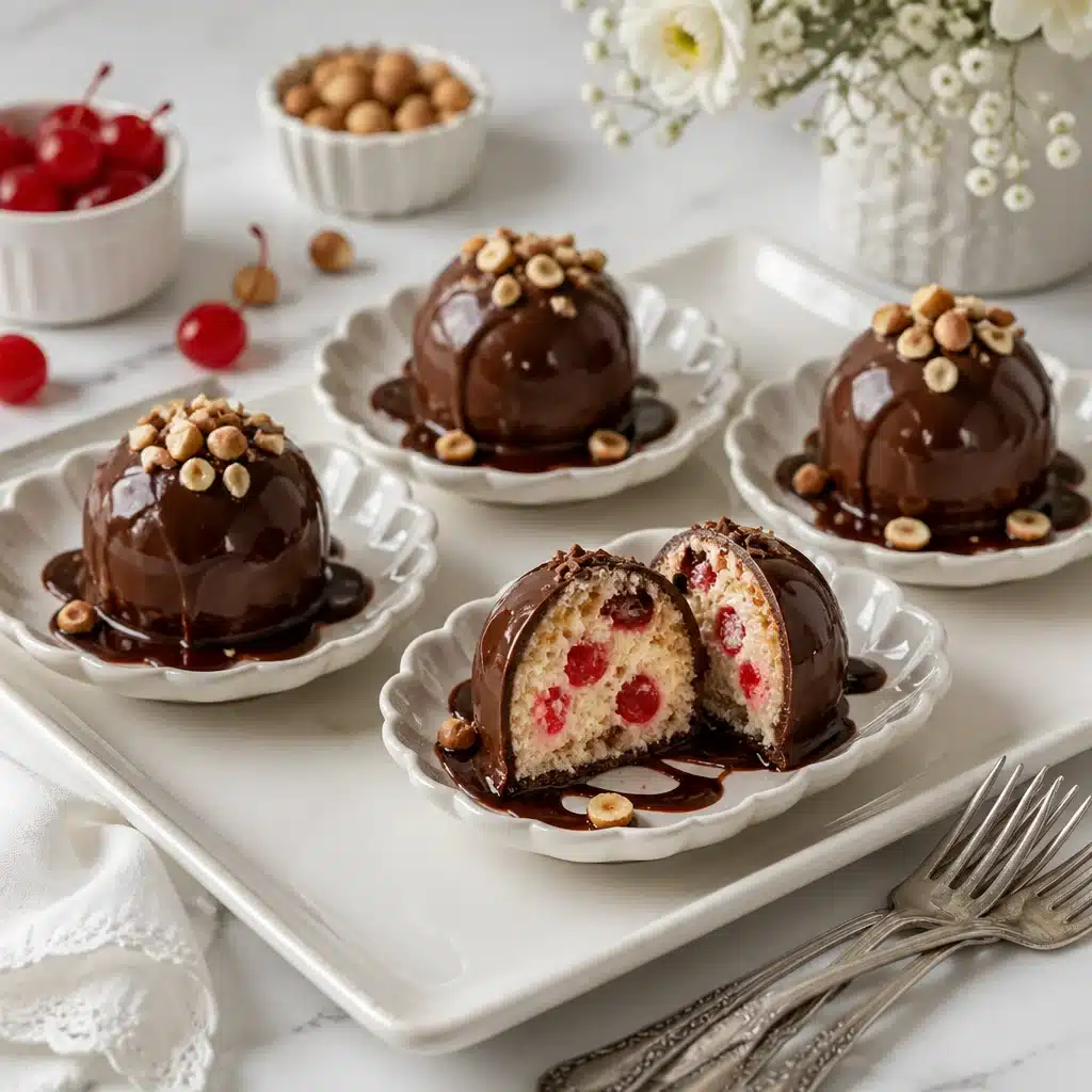 Cherry Hazelnut Dessert Cups (Party-Ready, Creamy)