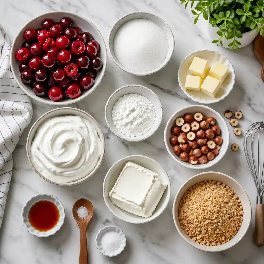Cherry Hazelnut Dessert Cups (Party-Ready, Creamy)