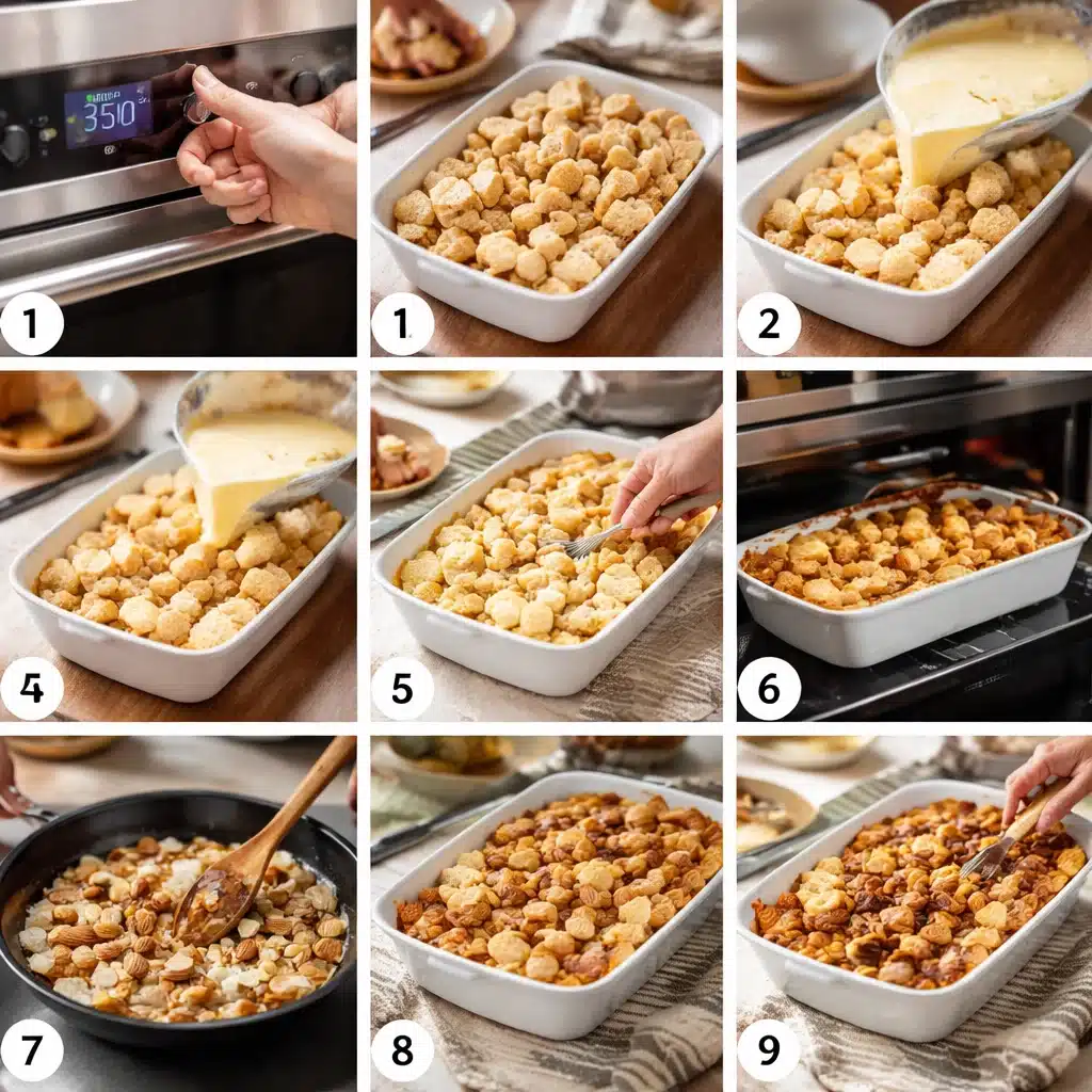 Decadent Caramelized Almond Ricotta Bread Pudding to Savor