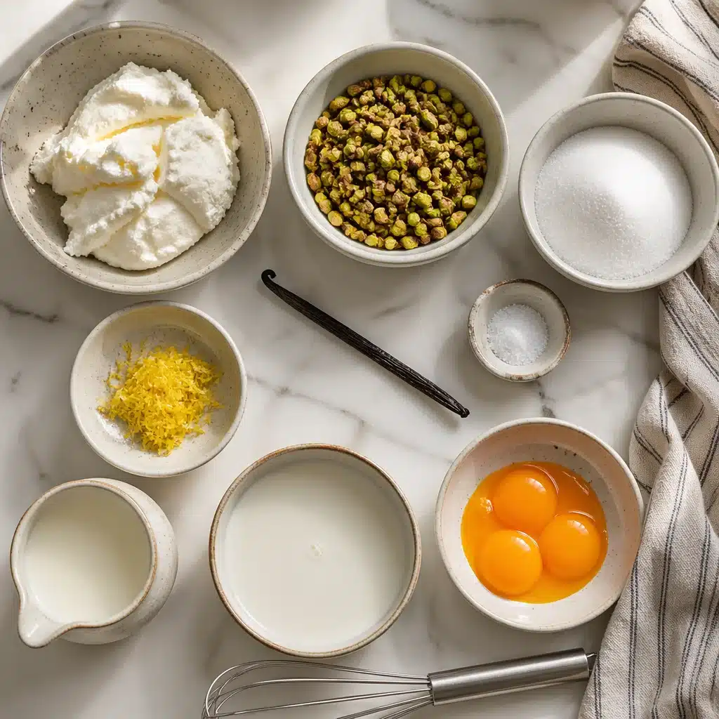 Decadent Pistachio Ricotta Crème Brûlée for a Sweet Escape