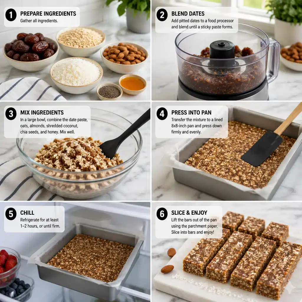 Delicious No-Bake Coconut Almond Energy Bars Perfect for Picnics