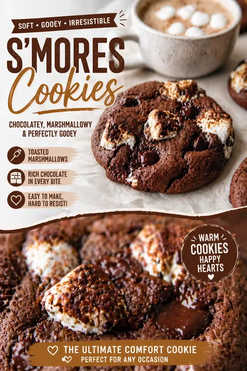 Delicious One-Bowl Cocoa Strawberry Cookies (Soft & Melty)