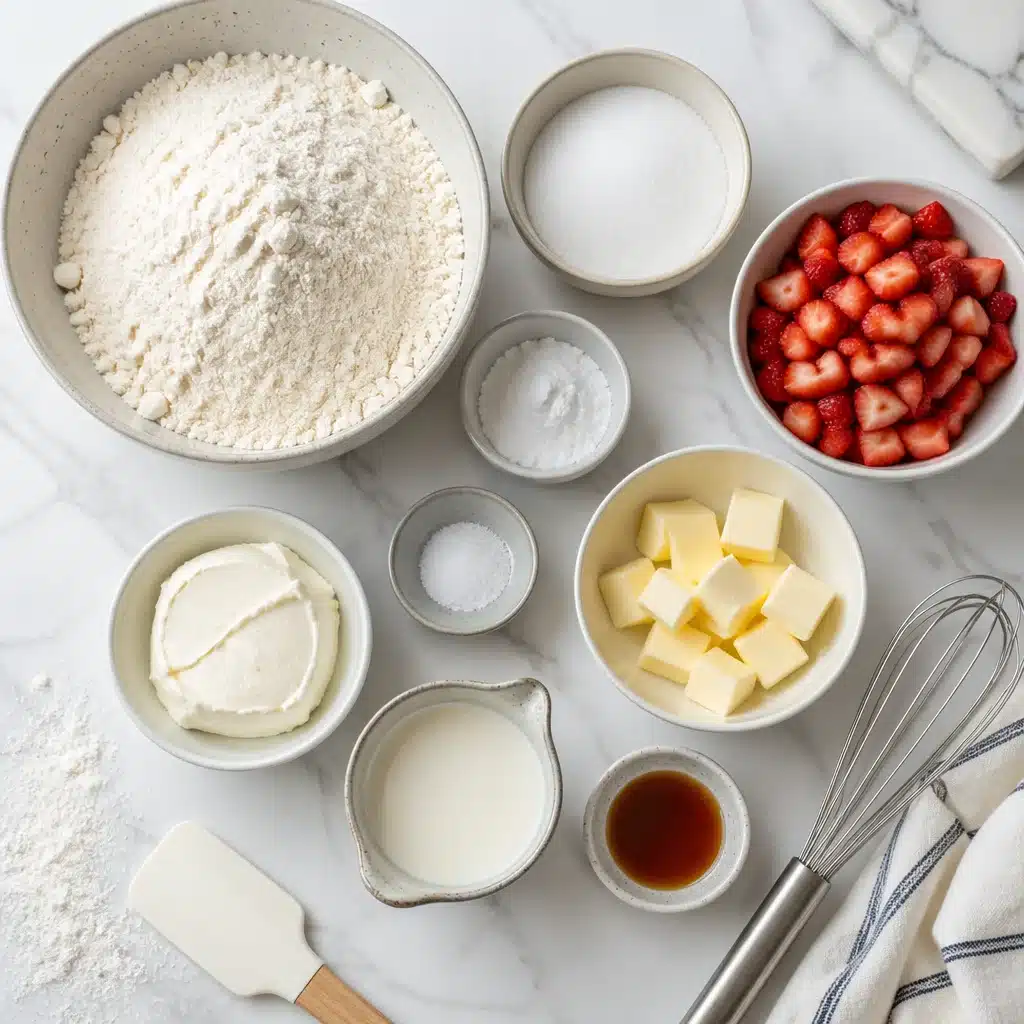 Delicious Strawberry Mascarpone Scones Perfect for Picnics