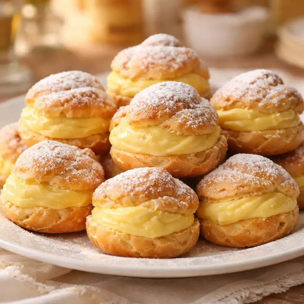 Deliciously Creamy Limoncello Mascarpone Profiteroles to Savor 7 Deliciously Creamy Limoncello Mascarpone Profiteroles to Savor