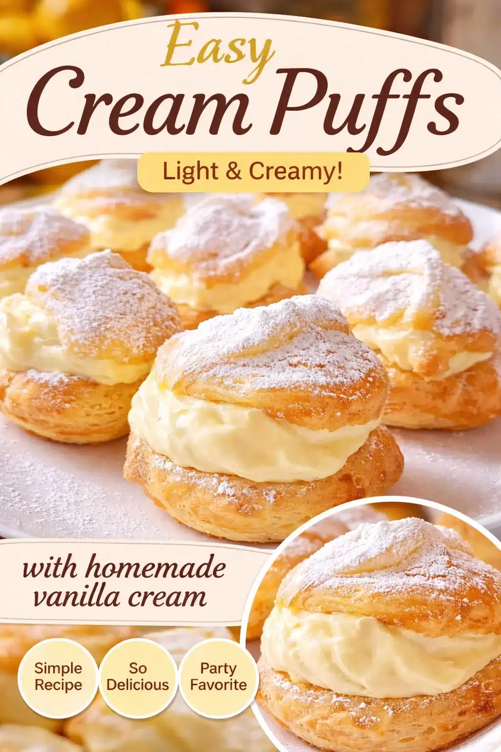 Deliciously Creamy Limoncello Mascarpone Profiteroles to Savor 10 Limoncello Mascarpone Profiteroles