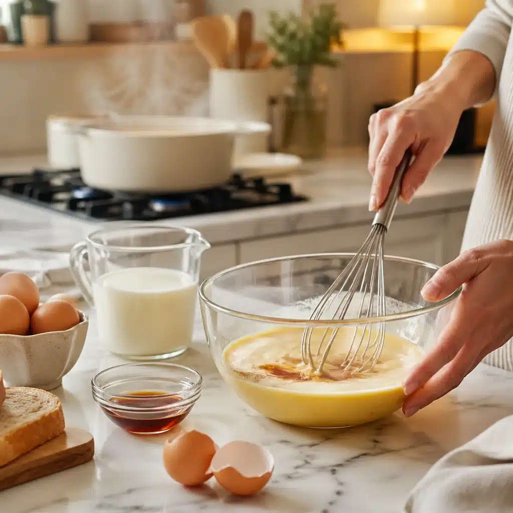 Deliciously Creamy Mascarpone Stuffed French Toast for Brunch