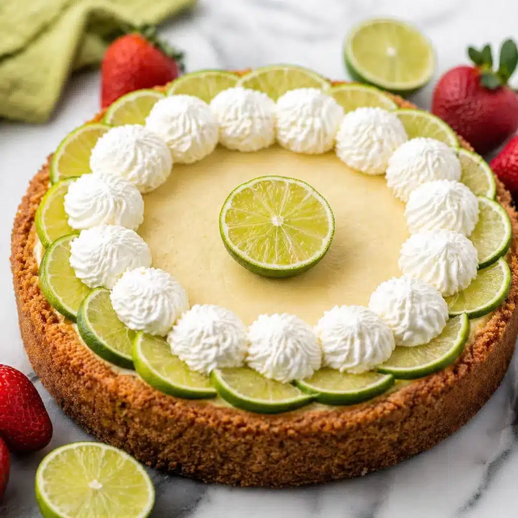 Delicious Mini Key Lime Cheesecakes with creamy filling and graham cracker crust