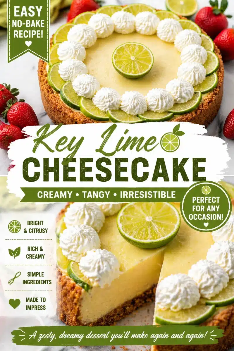 Deliciously Creamy Mini Key Lime Cheesecakes for Your Next Party