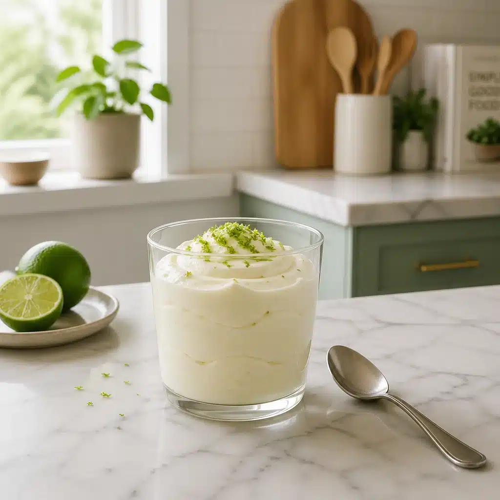 No-Bake Lime Mascarpone Mousse (Ultra-Airy)