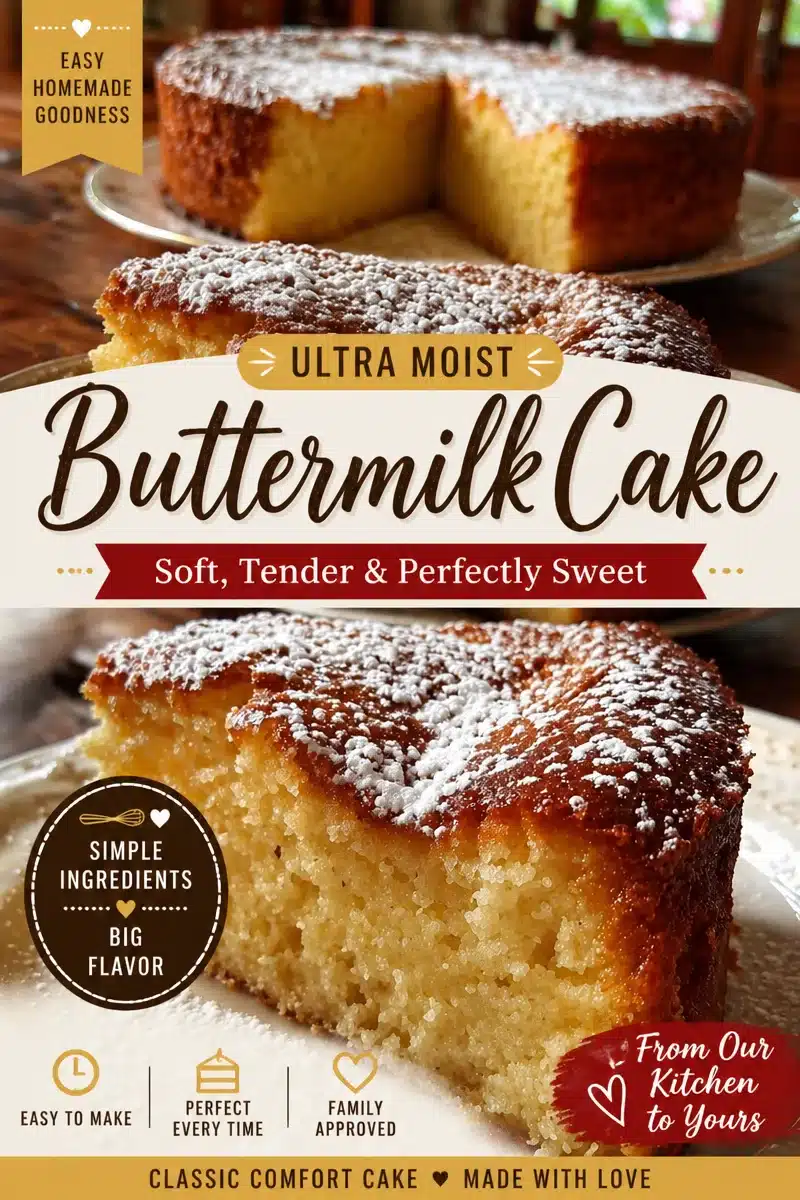 Deliciously Moist Italian Almond Yogurt Cake You’ll Love