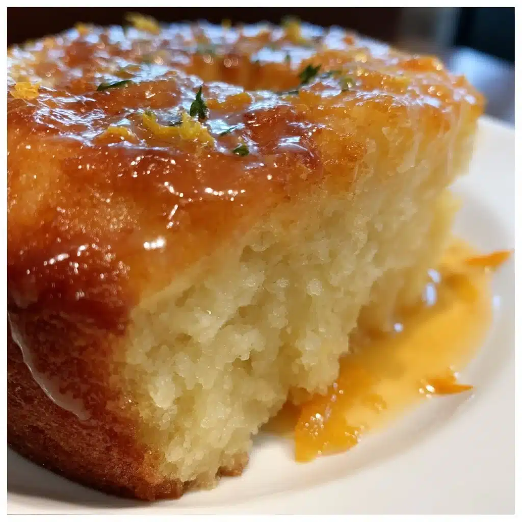 Fluffy Orange Ricotta Cake with Citrus Glaze