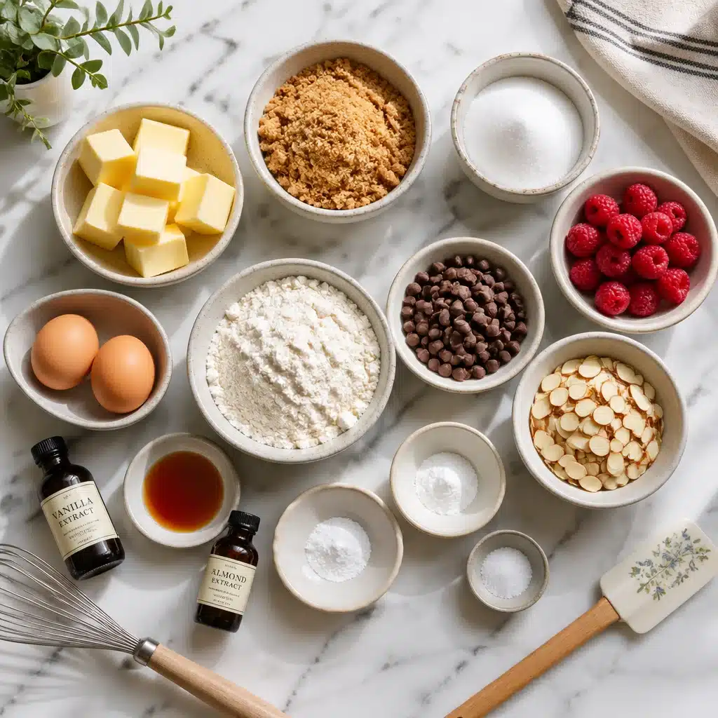 Gooey Giant Raspberry Almond Skillet Cookie - Bakery-Style Bliss
