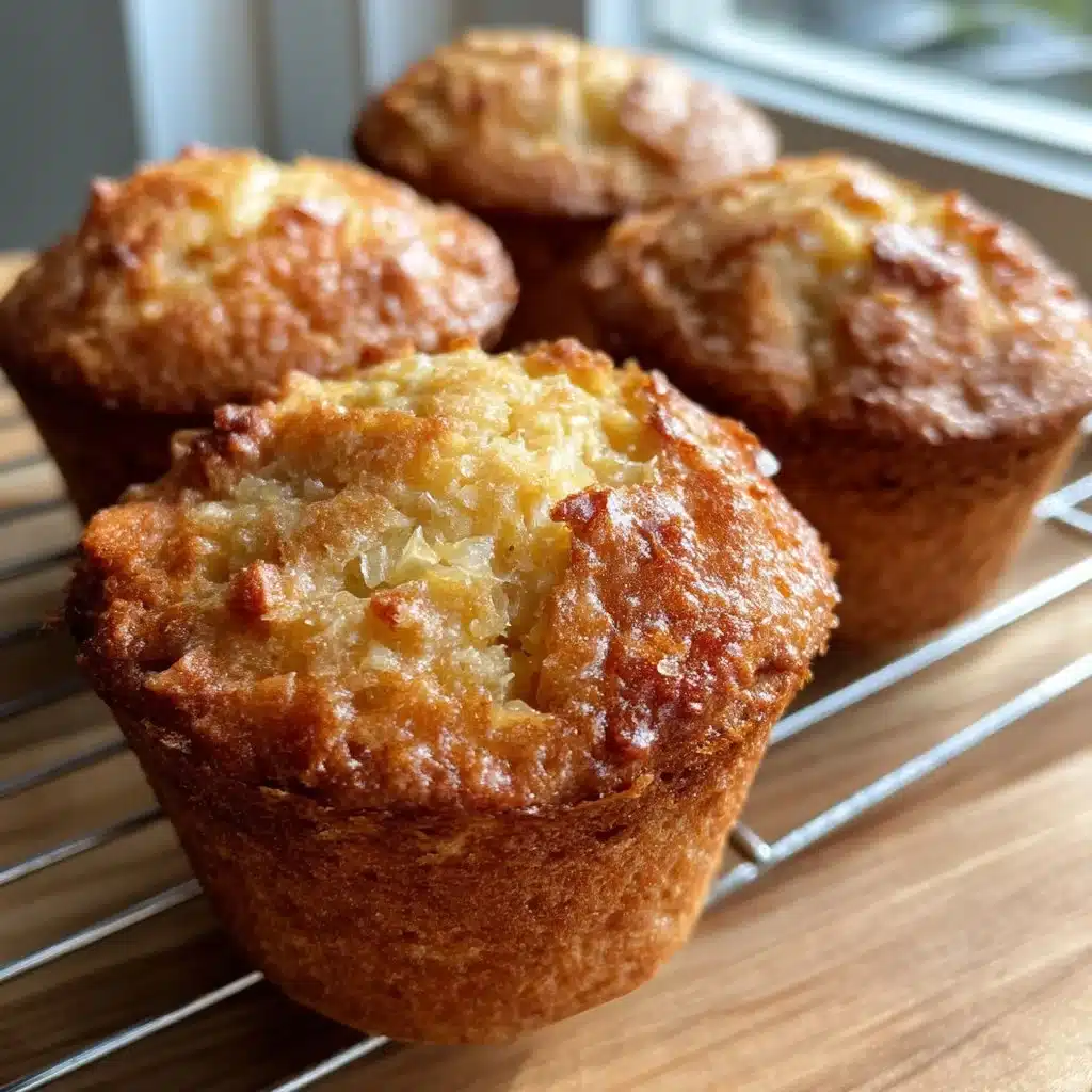Grapefruit Almond Mascarpone Muffins