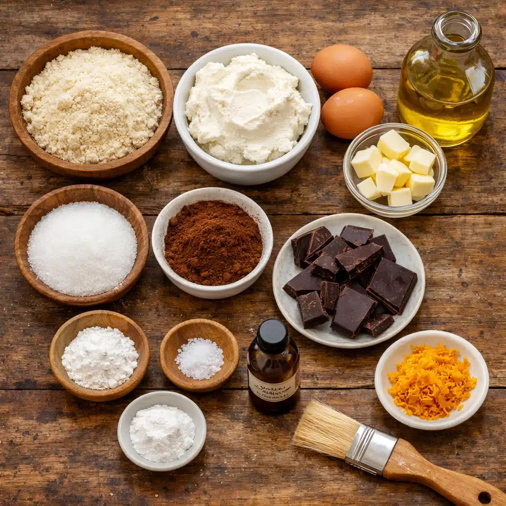 Indulge in Decadent Almond, Ricotta, and Chocolate Cake Bliss