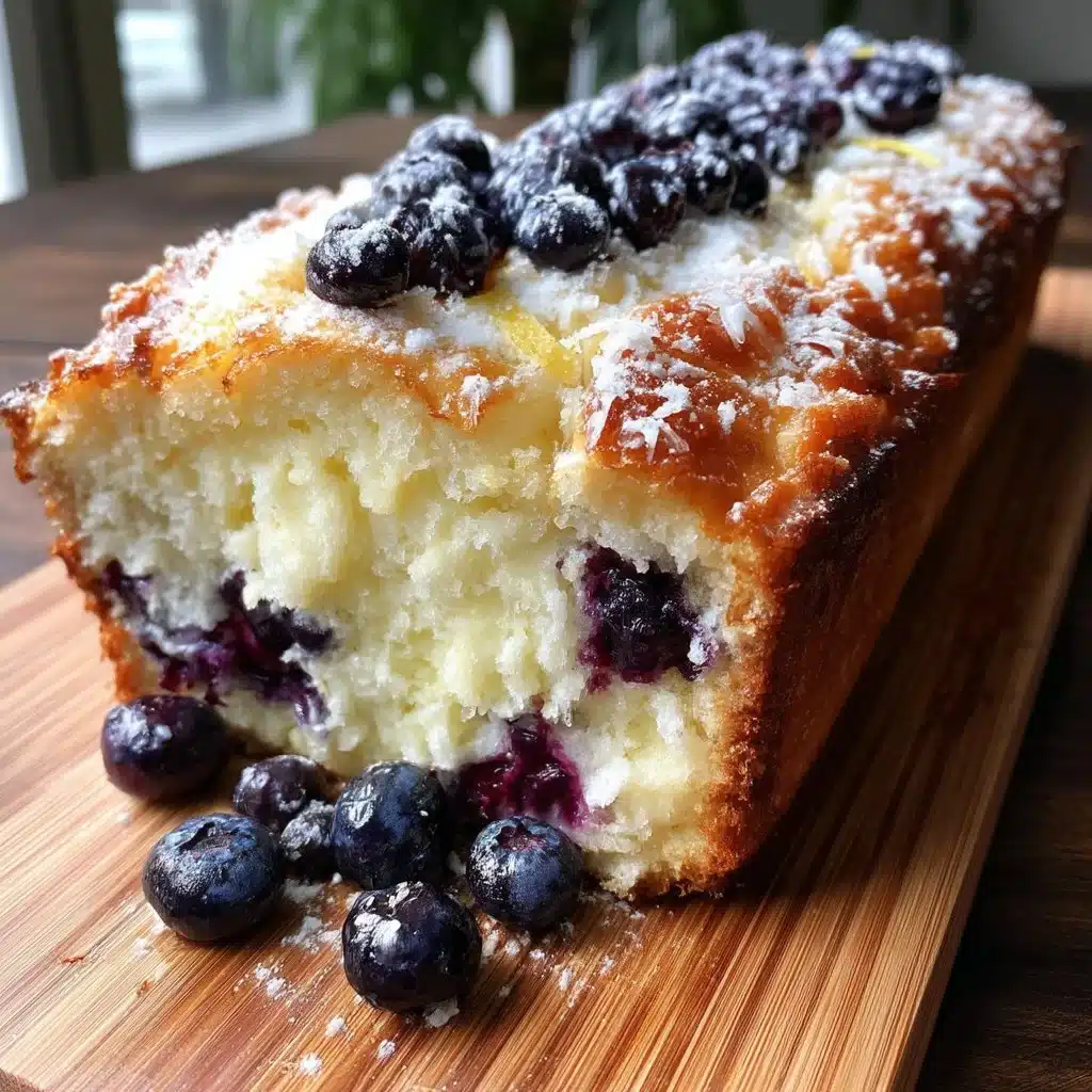Lemon Blueberry Ricotta Loaf 5 Lemon Blueberry Ricotta Loaf