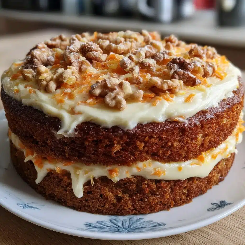 Mascarpone Frosted Carrot Cake