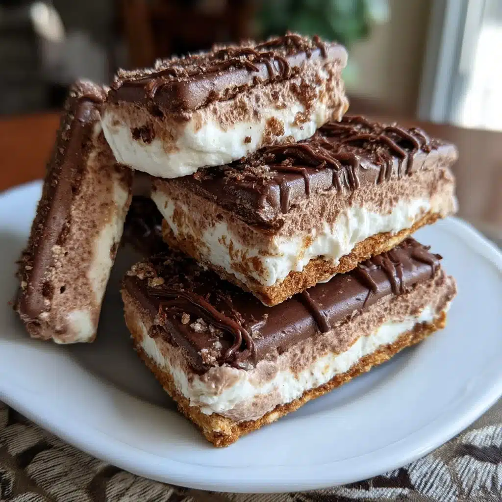 Mocha Hazelnut Mascarpone Icebox Bars