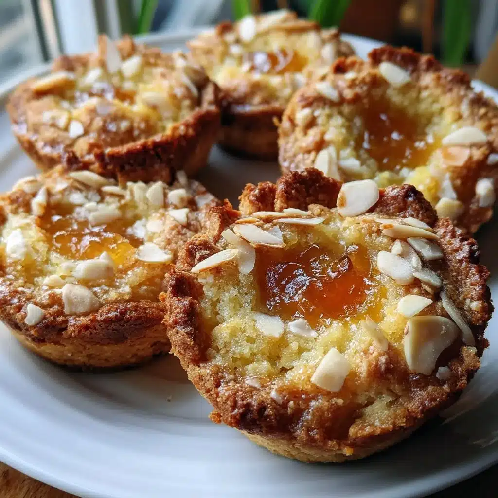 Mother's Day Apricot Almond Ricotta Tartlets