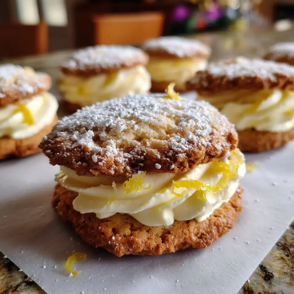 Mother's Day Lemon Ricotta Cookie Sandwiches