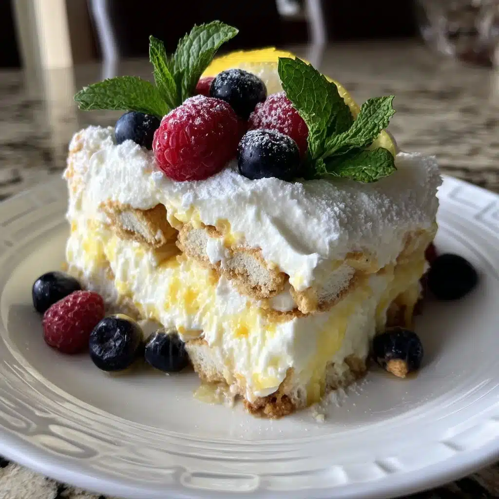 No-Bake Lemon Ricotta Icebox Cake
