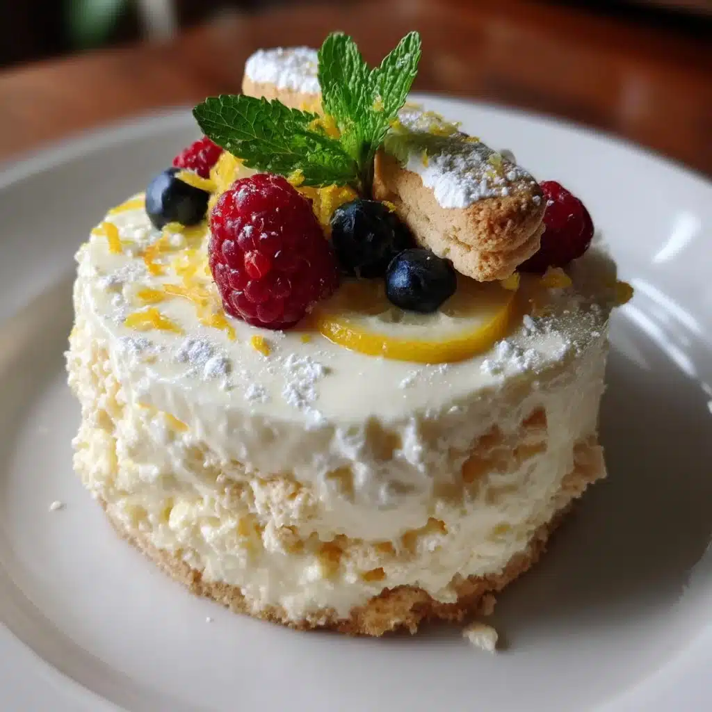 No-Bake Lemon Ricotta Icebox Cake