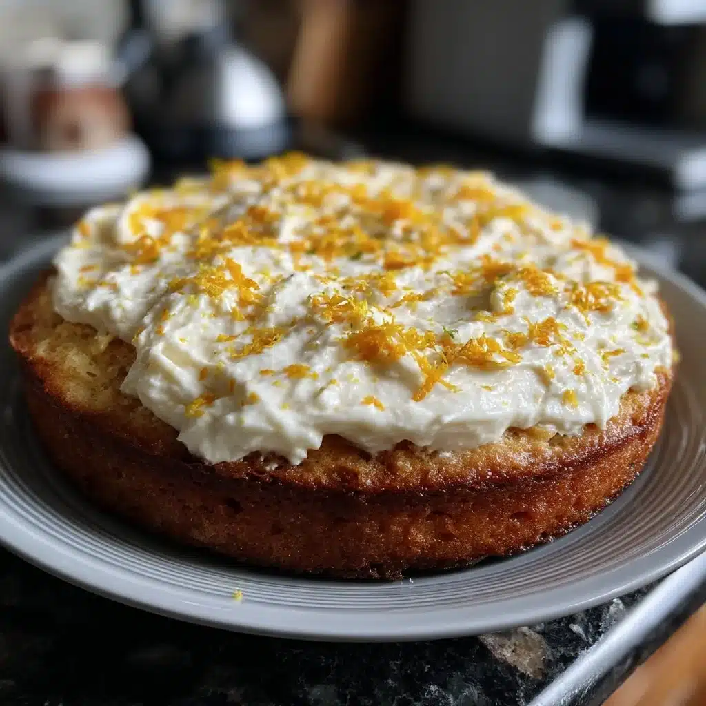Orange Blossom Mascarpone Cake 3 Orange Blossom Mascarpone Cake