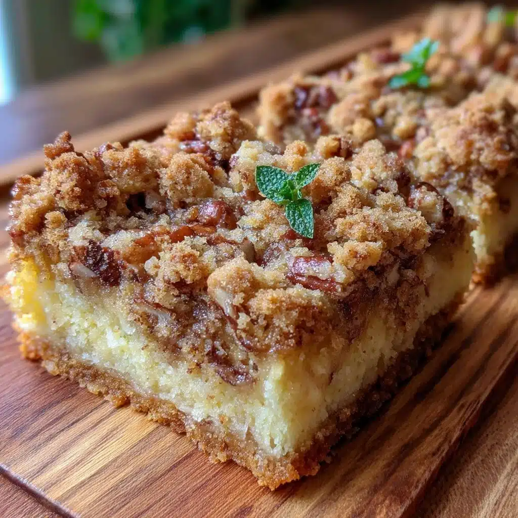 Orange Pecan Mascarpone Crumb Slice