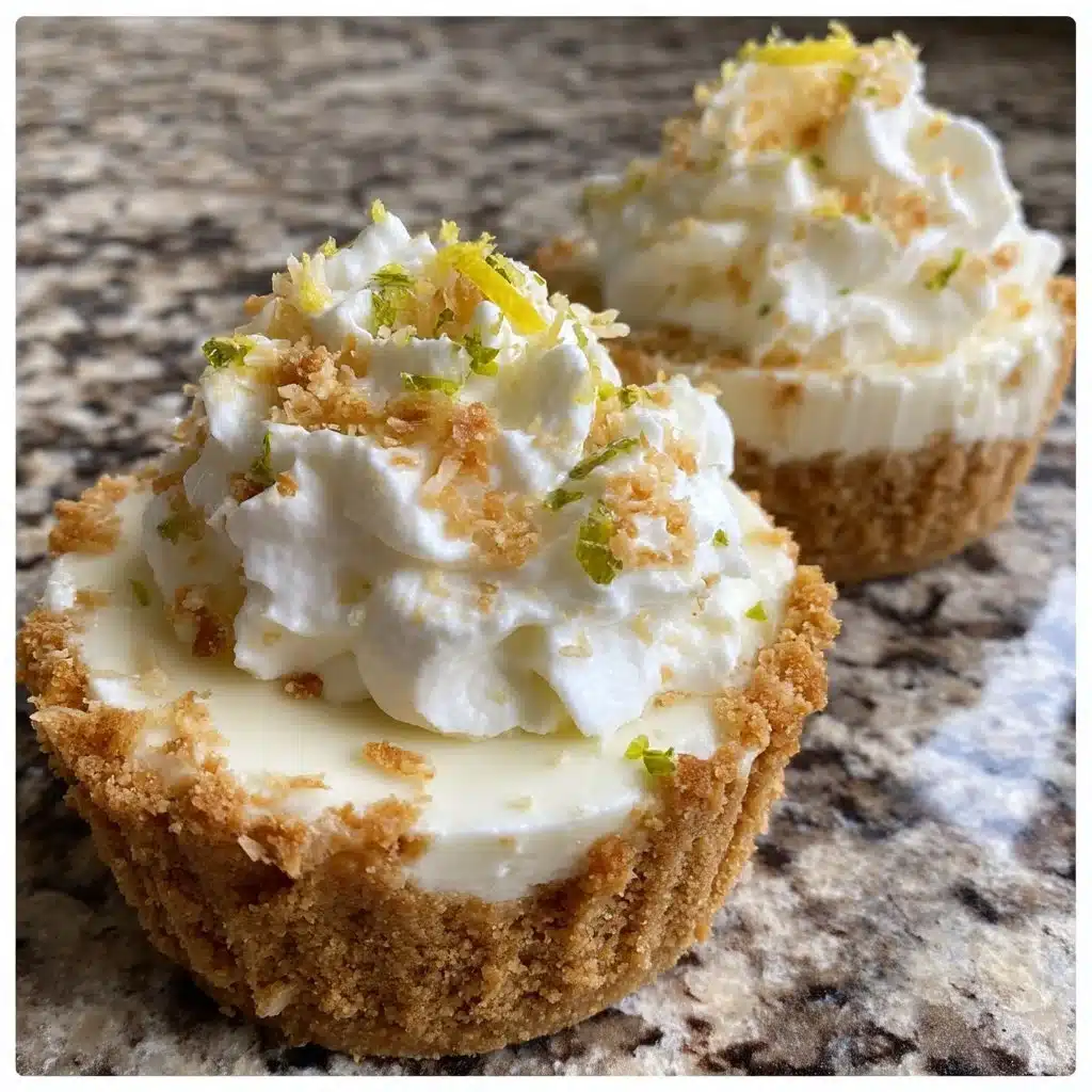 Picnic Lemon Coconut Mascarpone No-Bake Cups