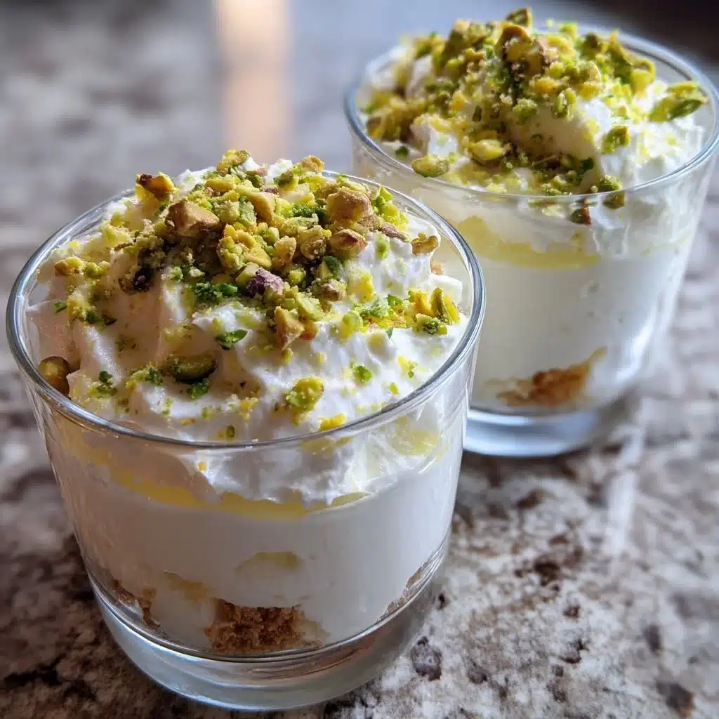 Picnic Lemon Pistachio Ricotta Parfaits