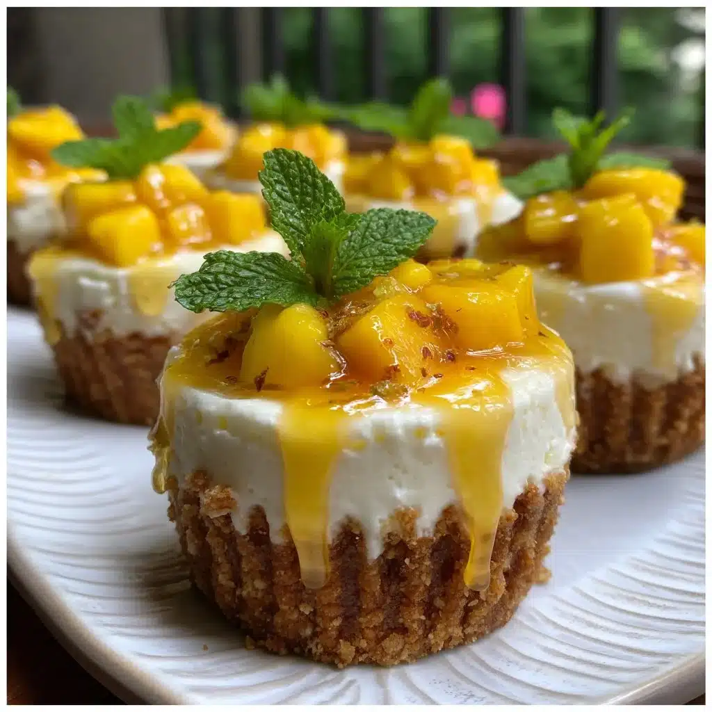 Picnic Mango Lime Mascarpone Mousse Cups