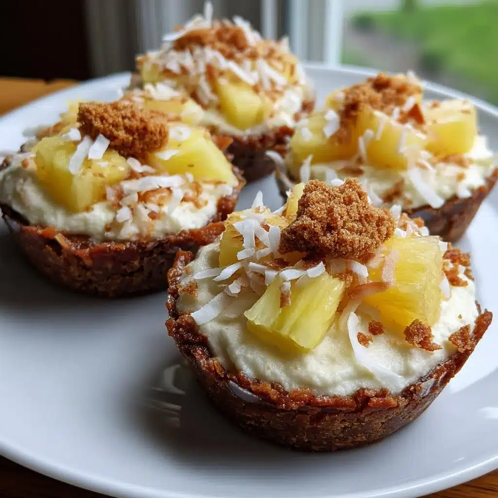 Picnic Pineapple Coconut Mascarpone Cups
