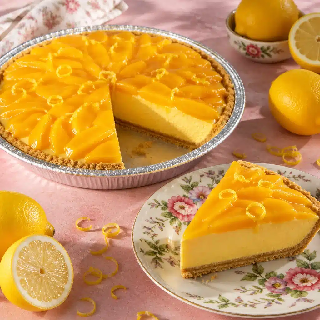 No-Bake Mango Lemon Tart (Fresh & Sunny)